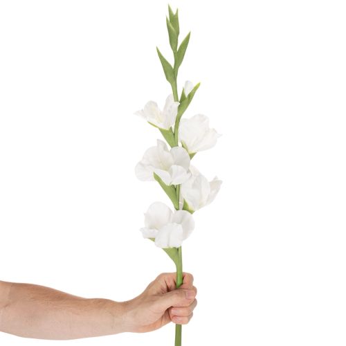 Gladiolo artificial de tallo largo para jarrones, 88 cm. | Floristik24.es