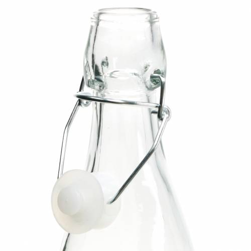 Artículo Botella decorativa jarrón botella portavelas de vidrio H27cm 2 piezas