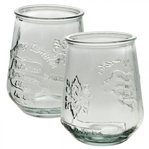 Artículo Vaso dispensador de bebidas con juego de grifo con 4 vasos H25.5cm