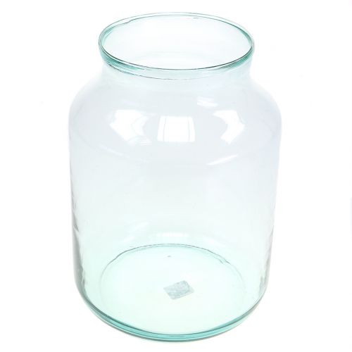 Artículo Jarrón de suelo de vidrio deco Ø21cm H30cm