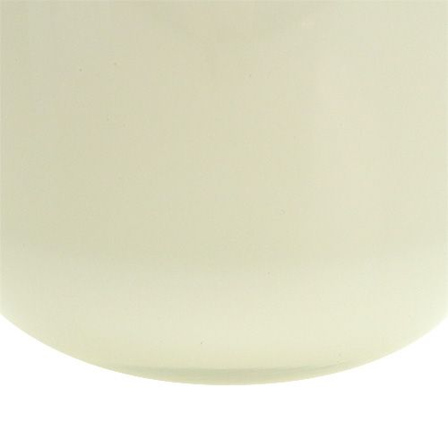 Artículo Maceta de cristal Ø12.5cm H11cm Crema