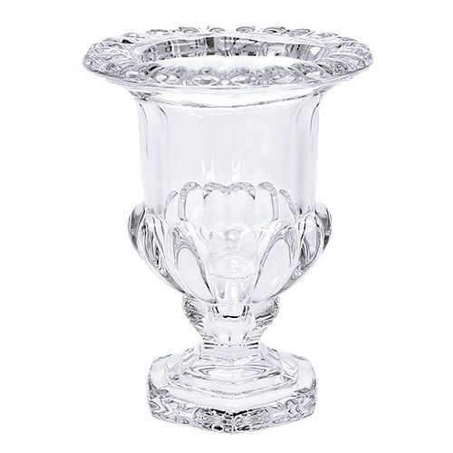 Floristik24 Vaso de vidrio Ø15,5cm H20cm