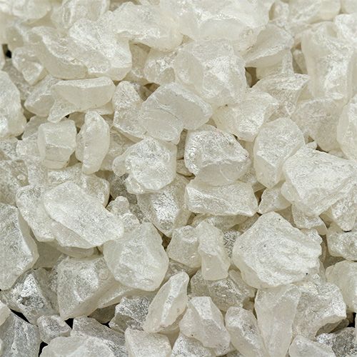 Artículo Piedras de vidrio 4mm - 10mm nácar 2kg