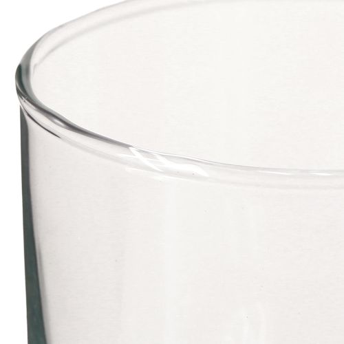 Artículo Jarrón de cristal, florero, jarrón decorativo en incoloro Ø9cm H10cm