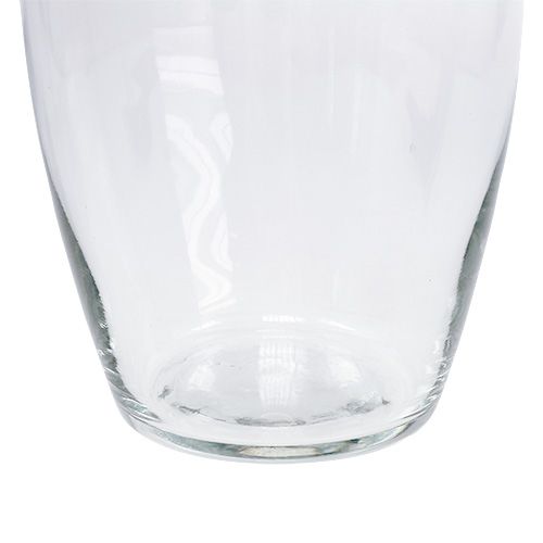 Artículo Florero de vidrio Campana transparente Ø13.5cm H19.5cm