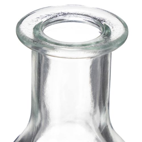 Artículo Mini jarrones de cristal para decoración de mesa moderna y acentos elegantes, 11 cm, 6 piezas
