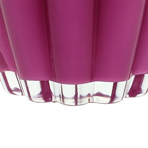 Floristik24 Florero de vidrio "Bloom" Erika Ø14cm H17cm