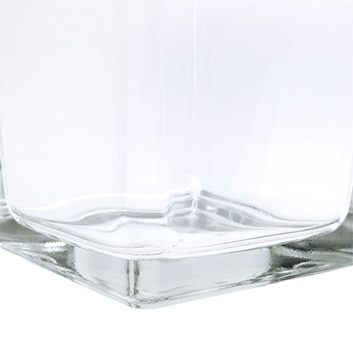 Artículo Cubos de vidrio transparente 8cm x 8cm x 8cm 6uds