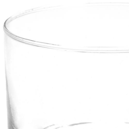Artículo Florero de vidrio cilindro de vidrio Ø9cm H7cm