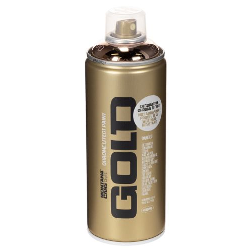 Pintura en aerosol con efecto cromo cobrizo para proyectos creativos Montana Cans 400ml