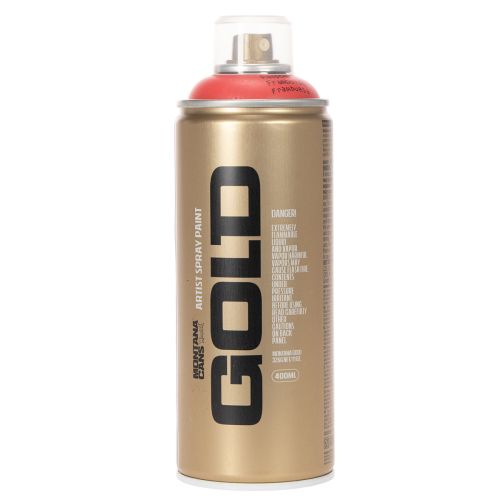 Pintura en aerosol color frambuesa para superficies y decoración Montana Gold Red 400 ml | Floristik24.es