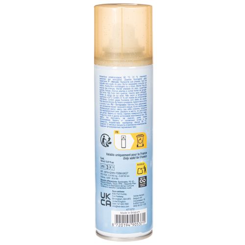 Spray de purpurina dorada para decoración navideña, 150 ml | Floristik24.es