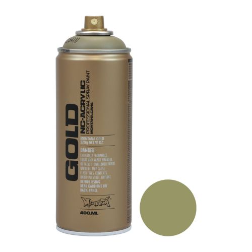 Floristik24 Pintura en spray verde Pintura en spray Montana Gold Verde Manila 400ml