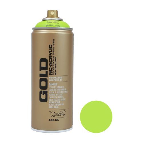 Pintura spray verde manzana pintura en spray pintura acrílica Montana Gold 400ml