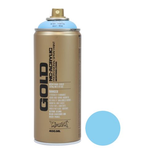 Pintura spray azul claro pintura en spray Montana Gold azul bebe 400ml