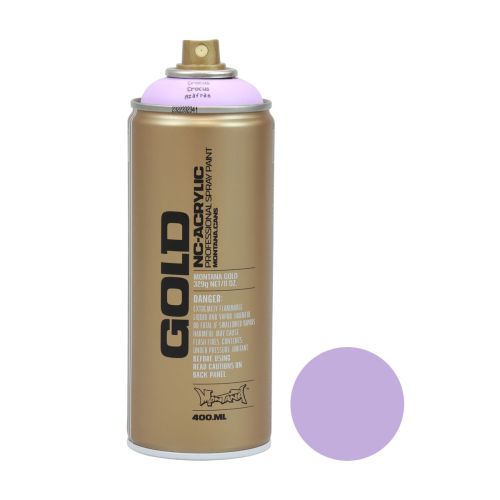 Artículo Pintura en spray rosa pintura en spray acrílica Montana Gold Crocus 400ml