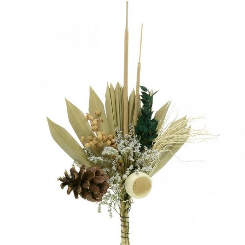 Artículo Arreglos para tumbas flores secas decoración para tumbas surtido 24 piezas
