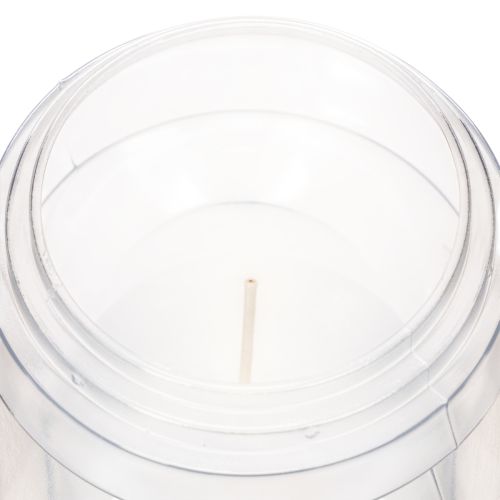 Farol para vela funeraria con tapa negra, 23 cm. | Floristik24.es
