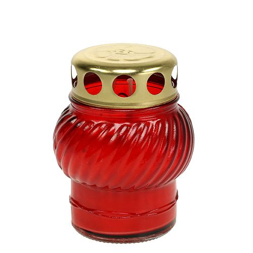 Floristik24 Bola de cristal para lámpara de tumba Ø7,5cm H10cm 9 piezas