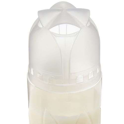 Artículo Vela grave blanca quemador semanal ICP compostable Al. 24 cm