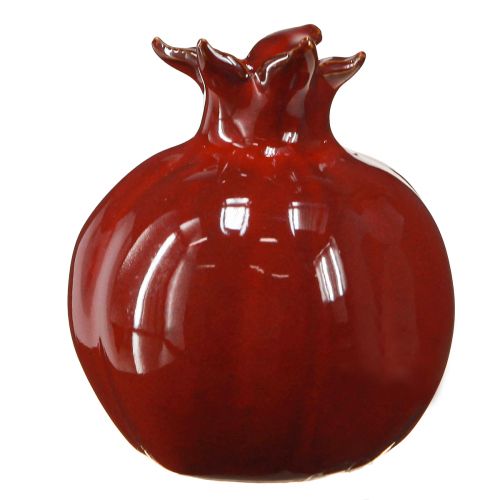 Floristik24 Portavelas de cerámica granada para velas de palo Al 15 cm 2 piezas