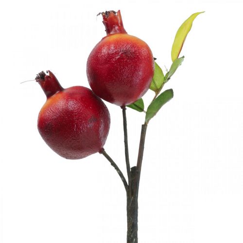 Artículo Rama decorativa decoracion granada, fruta decorativa, granada decorativa 39cm