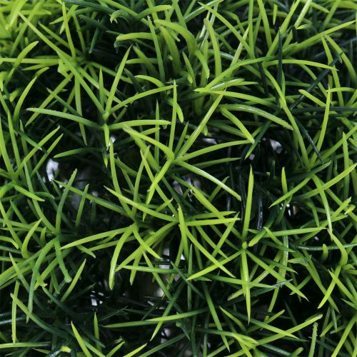 Artículo Bola de hierba bola decorativa artificial verde Ø18cm 1 pieza