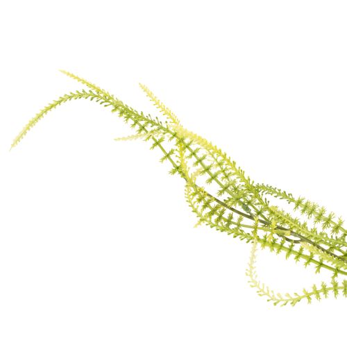 Artículo Planta artificial de mijo verde para elegantes decoraciones colgantes y elegantes detalles de habitación, 114 cm