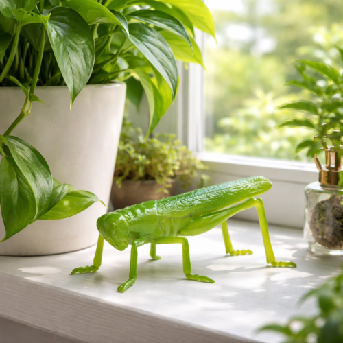 Saltamontes verde 11cm 1 pieza | Floristik24.es