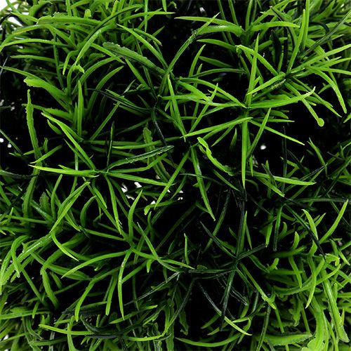 Floristik24 Bola de hierba bola decorativa verde artificial Ø15cm 1 pieza