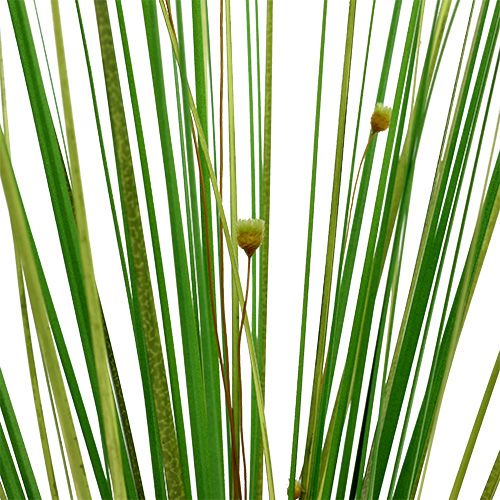 Artículo Rama de hierba con flores 58cm verde 6pcs