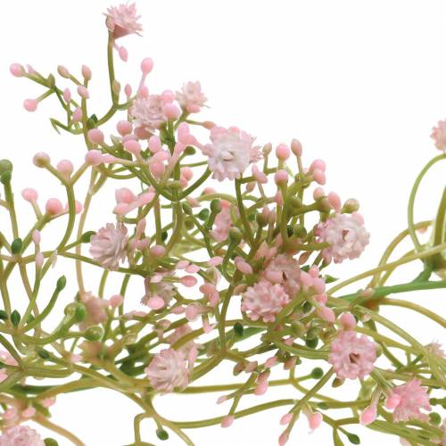 Artículo Guirnalda de gypsophila Rosa 180cm