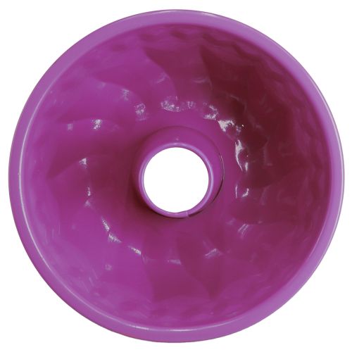 Artículo Molde para tartas Bundt molde para tartas decorativo de metal violeta Ø23cm H12cm