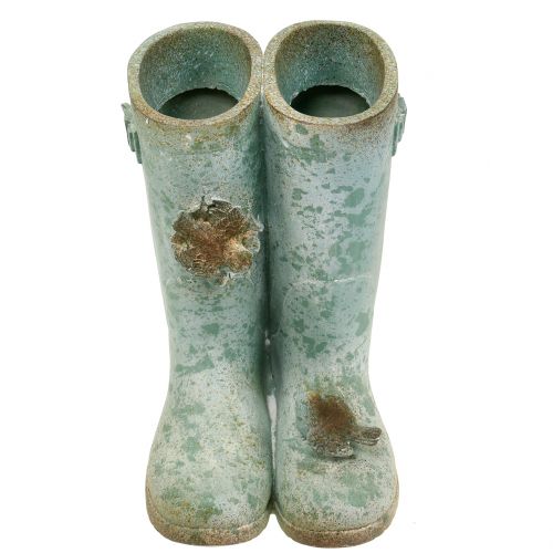 Floristik24 Macetero botas par vintage Al. 26 cm