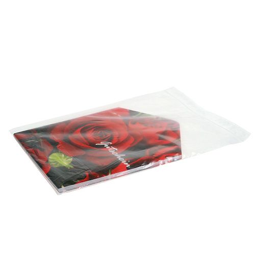 Floristik24 Cupones motivo rosas 25ud.
