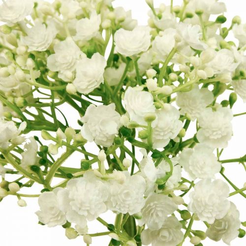 Artículo Gypsophila artificial blanca L30cm 12 piezas