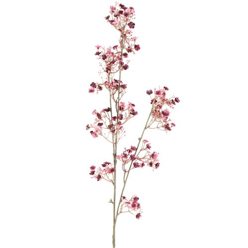 Gypsophila Artificial Baby&#39;s Breath Burdeos 106cm 2 piezas