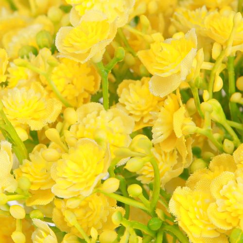 Artículo Gypsophila paniculate hierba de yeso flores amarillas L46cm 4 piezas