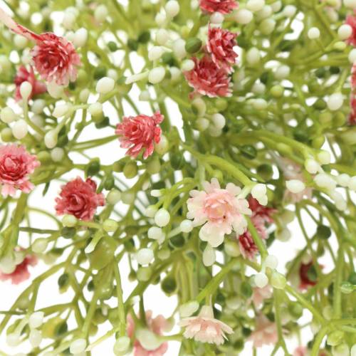 Floristik24 Gypsophila gypsophila artificial en manojo rosa H28cm 6pcs