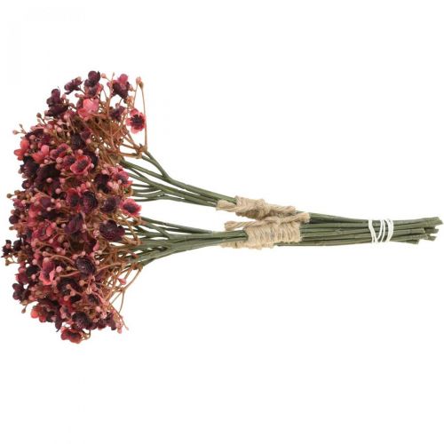 Artículo Gypsophila flores artificiales rojas otoño 29,5cm 18uds