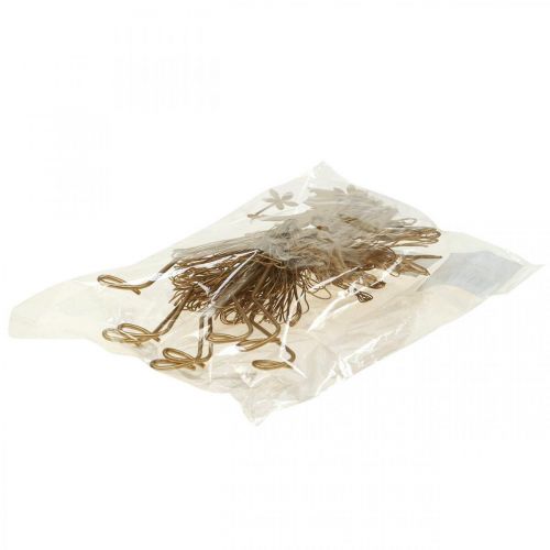 Floristik24 Decoración colgante hada duende de metal decoración de primavera 17,5×2×12,5cm 4pcs