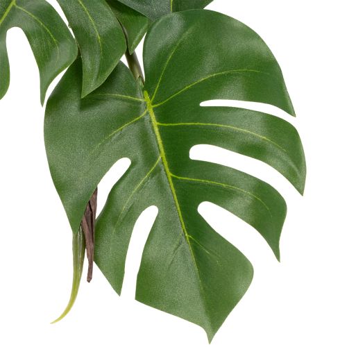 Artículo Monstera artificial con follaje grande para acentos elegantes en la sala de estar 120 cm
