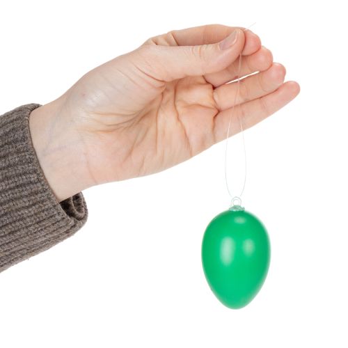 Artículo Adornos de huevos de Pascua para decorar tu casa o jardín en primavera. Artículos decorativos coloridos, 6 cm, 24 piezas.