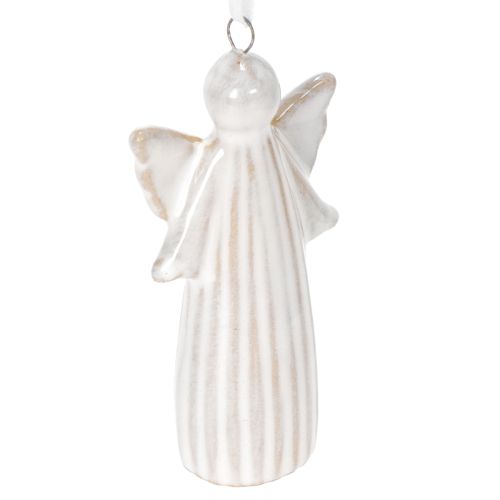 Colgante de ángel decorativo para colgar en el árbol de Navidad, 8 cm, 4 unidades