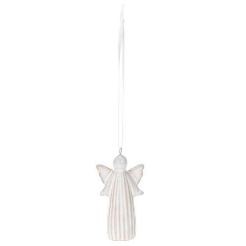 Colgante de ángel decorativo para colgar en el árbol de Navidad, 8 cm, 4 unidades | Floristik24.es
