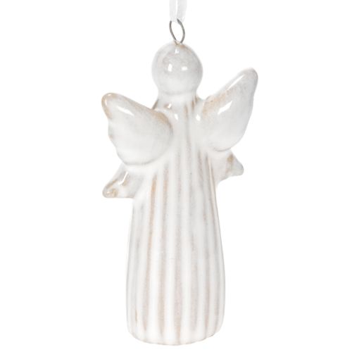 Colgante de ángel decorativo para colgar en el árbol de Navidad, 8 cm, 4 unidades | Floristik24.es