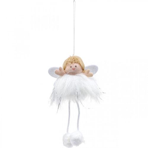 Floristik24 Colgante de ángel, decoración navideña para colgar H12cm 4 piezas