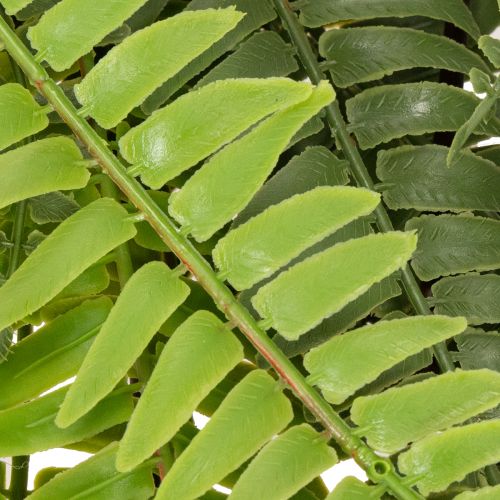 Helecho artificial, rama decorativa de helecho para pegar y colgar, 118 cm. | Floristik24.es