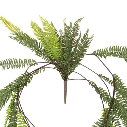 Helecho artificial, rama decorativa de helecho para pegar y colgar, 118 cm. | Floristik24.es