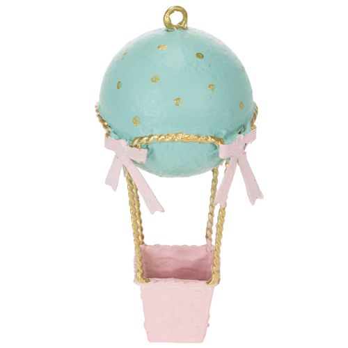 Artículo Globo decorativo, globo aerostático como idea de regalo original o elemento decorativo para el hogar, 19 cm